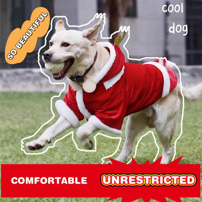 ON Clearance!!!Premium Pet Costume, Reindeer Design Pet Clothes,Soft Comfortable Pet Costume for Small Medium Large Dogs & Cats