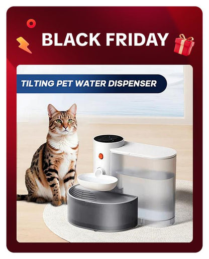 【Black Friday Deal】Saker Automatic Pet Water Dispenser, 3000Ml/106Oz Large Capacity, Smart Pet Water Dispenser, Rechargeable Automatic Pet Water Dispenser (White, 1 Set)